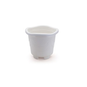 IN388-VASO REDONDO PQ 2 LTS MÁRMORE - INJEPLASTEC