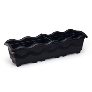 IN460-JARDINEIRA EXTRA GRANDE PRETA - INJEPLASTEC