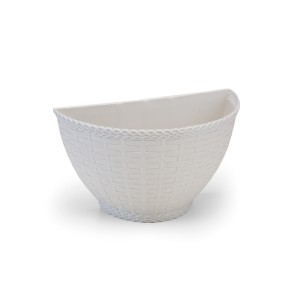 IN530-VASO DE PAREDE RATTAN COLOR-INJEPLASTEC
