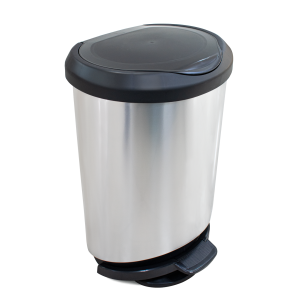 25744-LIX PEDAL BORDA TRAVA 45LTS LABEL INOX- ARQPLAST