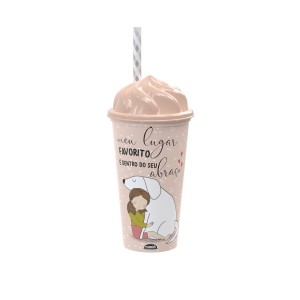 PLAS12731-COPO SUNDAE CUTE 500ML-PLASUTIL