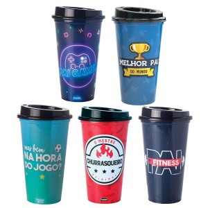 PLAS588-COPO C/ TAMPA BICO 500ML-PLASUTIL