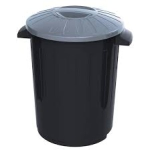 UNI0332-CESTO 30 LTS PRETO-UNINJET