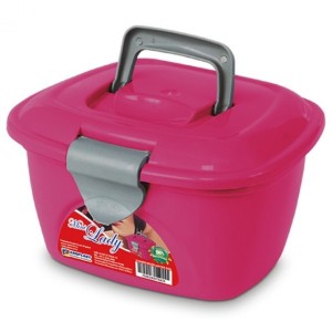 25366-MINI MALETA LADY BOX ROSA 7- ARQPLAST