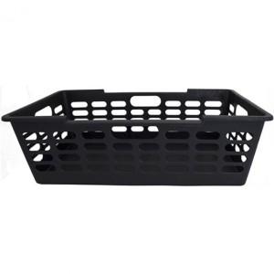 25463-CESTO ATENAS GDE PRETO - ARQPLAST