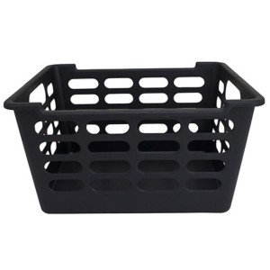 25464-CESTO ATENAS PEQUENO PRETO- ARQPLAST