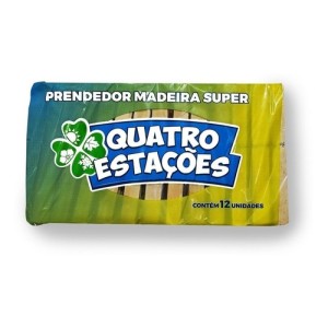 QE4557-PRENDEDOR MADEIRA SUPER-QUATRO ESTAÇÕES