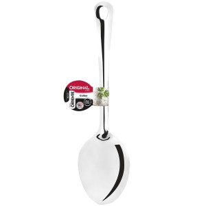 SL0504-COLHER DE ARROZ INOX 26,5X6CM-CP