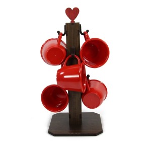 KITXIC-KIT 06 XICARA DE CAFÉ NO PEDESTAL - LC