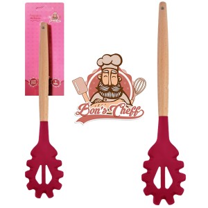 5103-PEGADOR DE MASSA SILICONE VINHO CB MADEIRA-CP