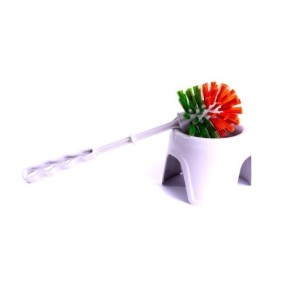 DSR88-ESCOVA SANITARIA PLASTICA C/ SUPORTE-DSR