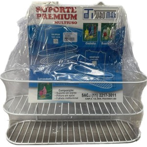 TM1015-SUPORTE PREMIUM DUPLO BRANCO-TB