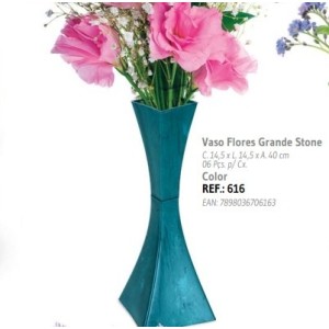 IN616-VASO FLORES GRANDE STONE - INJEPLASTEC