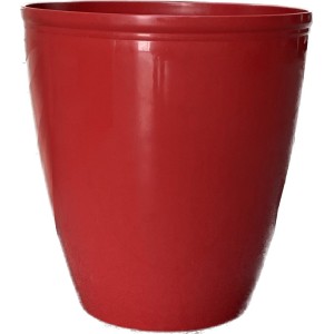 IN976-VASO RED 450MM COLOR- INJEPLASTEC