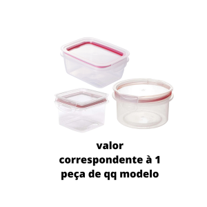 PLAS16024-D-POTES TRAVA MAIS COM TAMPA SORTIDOS-PLASUTIL