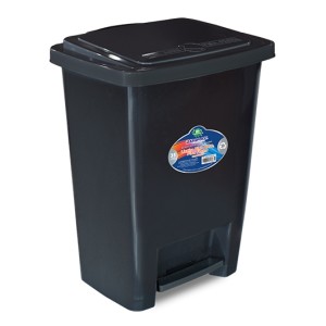 25867-LIX PEDAL 35L PISA ABRE PRETA- ARQPLAST