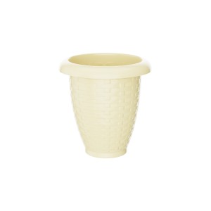 PR1150-VASO RED RATTAN N20 CAPUCCINO 3LTS-PRATIC
