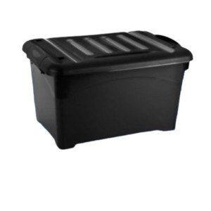 IN01830-CAIXA ORG 65LTS BLACK-INJEPLASTEC