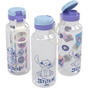 PLAS16693-GARRAFA ABRE FACIL STITCH 600ML-PLASUTIL