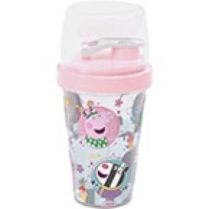 PLAS17146-MINI SHAKEIRA PEPPA 320ML-PLASUTIL