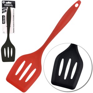 SL0614-ESPATULA VAZADA EM SILICONE -CP