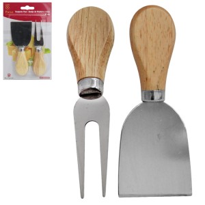 194244-CJ QUEIJO DE MADEIRA E INOX-CP