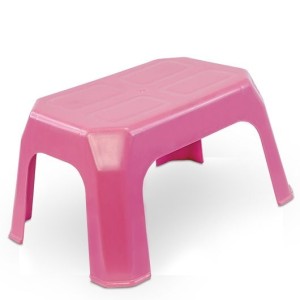 25277-BANQUETA INFANTIL ROSA-ARQPLAST