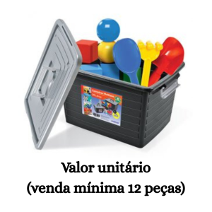 #PACOTE C/12 PÇS-CONTAINER 35 LITROS (TPA)- ARQPLAST