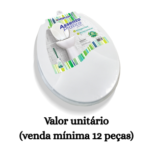 #ATACADO-VALOR UNITÁRIO P/12 PÇS- ASSENTO PRATICO - ARQPLAST