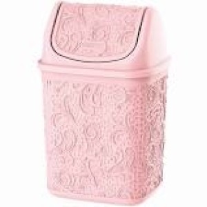 UNI0622-CESTO PIA 4,5LTS R FLORAL ROSA-UNINJET