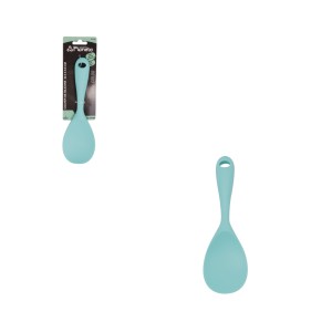 DP1060-COLHER DE SILICONE 22,5CM VERDE-PLAN