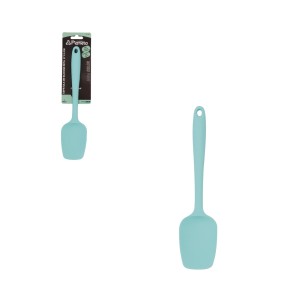 DP1065-ESPATULA DE SILICONE 27CM VERDE-PLAN
