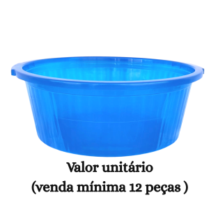 #ATACADO-VALOR UNITÁRIO P/12 PÇS-BACIA REF. 30 TRANSL-CVL