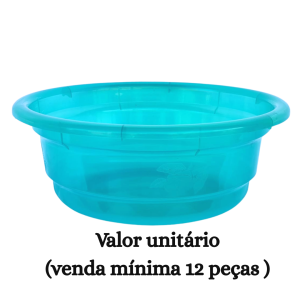 #ATACADO-VALOR UNITÁRIO P/12 PÇS-BACIA REF. 25 TRANSL-CVL