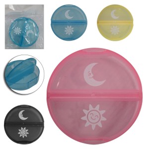 3907808-PORTA COMPRIMIDO PLAST RED- CP