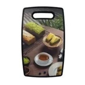 651586-TABUA DE PLASTICO OVAL 36X22CM-SHOCK