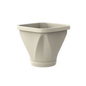 UNI1190-VASO QUADRADO N.17 C/ PRATO PALHA-UNINJET