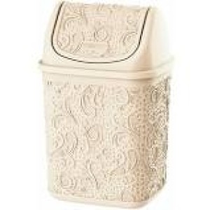 UNI0642-CESTO PIA 4,5LTS R FLORAL PALHA-UNINJET