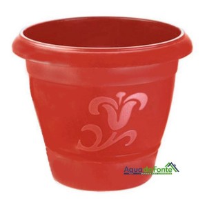 25290-VASO RED M TERRA COTA- ARQPLAST